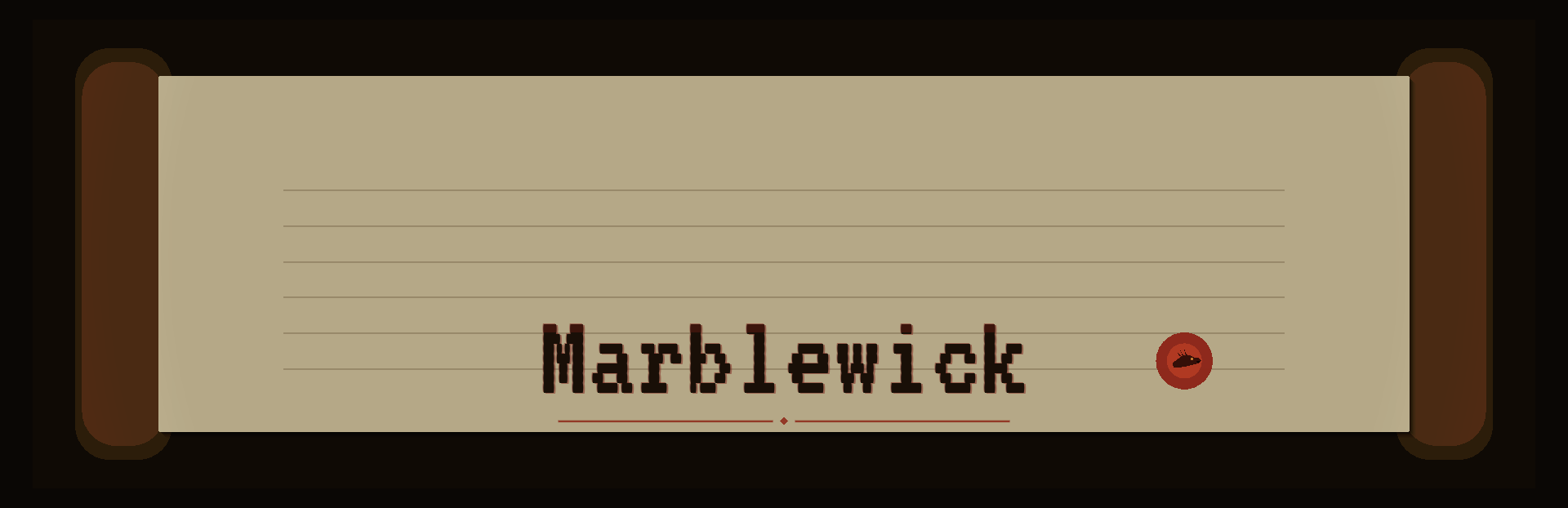 marblewick memorandum header